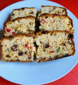 Picture of Fruit Cake - Sri Lankan Style - 2.5 LB (fresh baked)