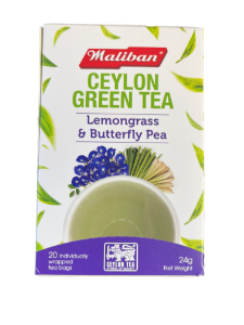 Picture of Maliban Ceylon Green tea with Lemon Grass & Butterfly Pea