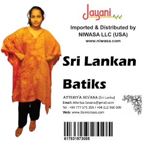 Picture of Sri Lankan Batiks - 9 (One size)