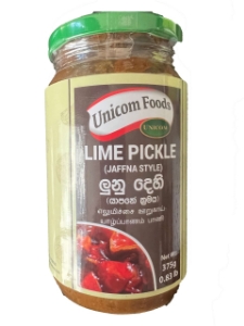 Picture of Unicom Lime Pickle (Lunu Dehi)  Jaffna Style - 375g