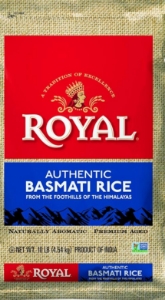 Picture of ROYAL AUTHENTIC BASMATHI RICE  (bag) - 10lb